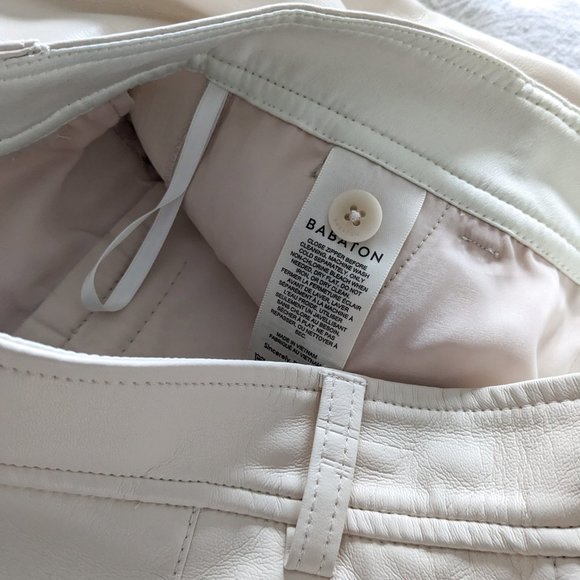 Babaton Faux Leather Command Pants - Picture 4 of 6